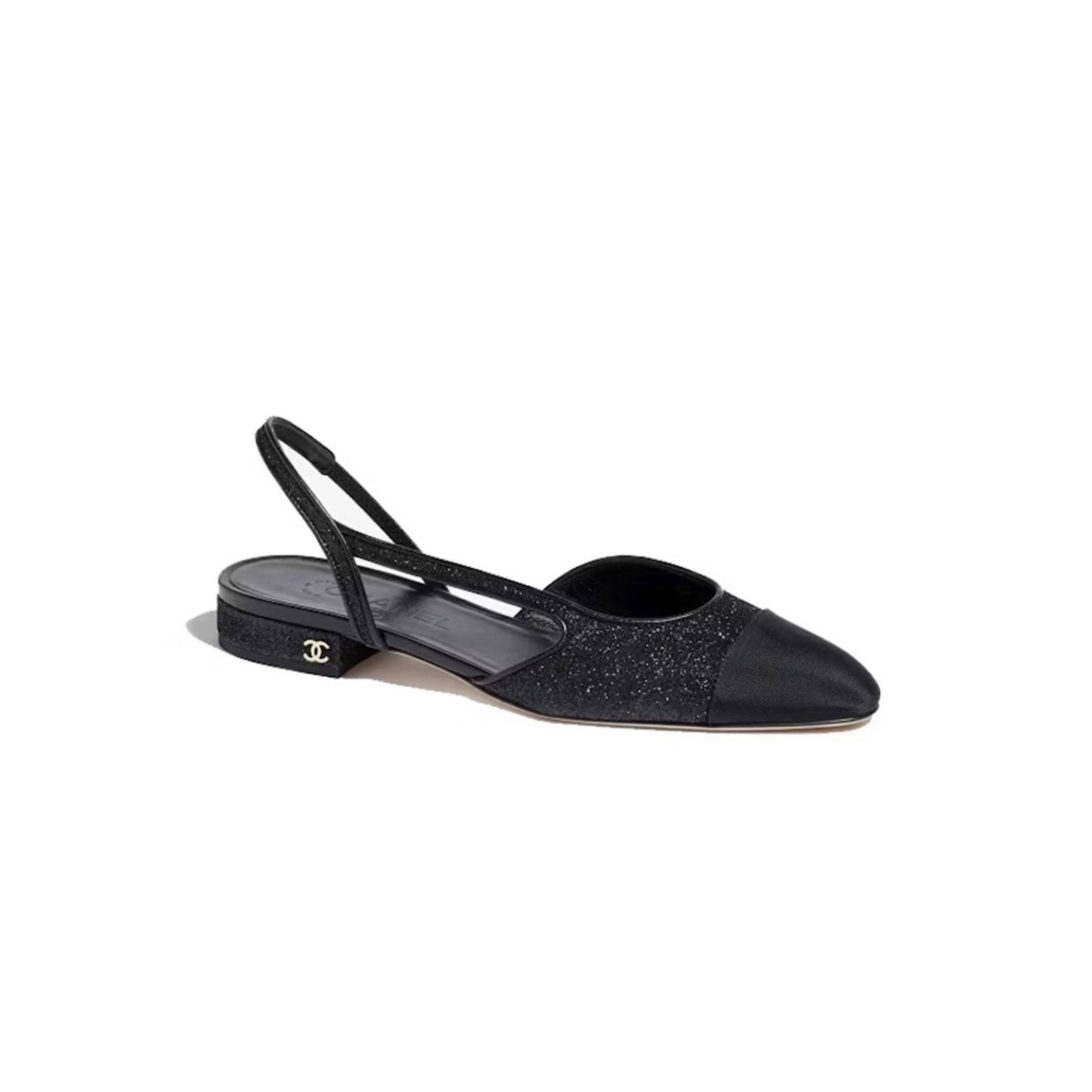 CHANEL GLITTER 20MM SLINGBACKS G31319